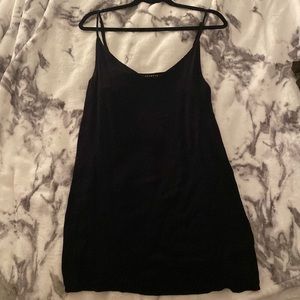 Black cotton sundress